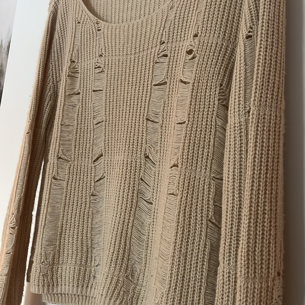 Tan Sweater - Picture 3 of 4